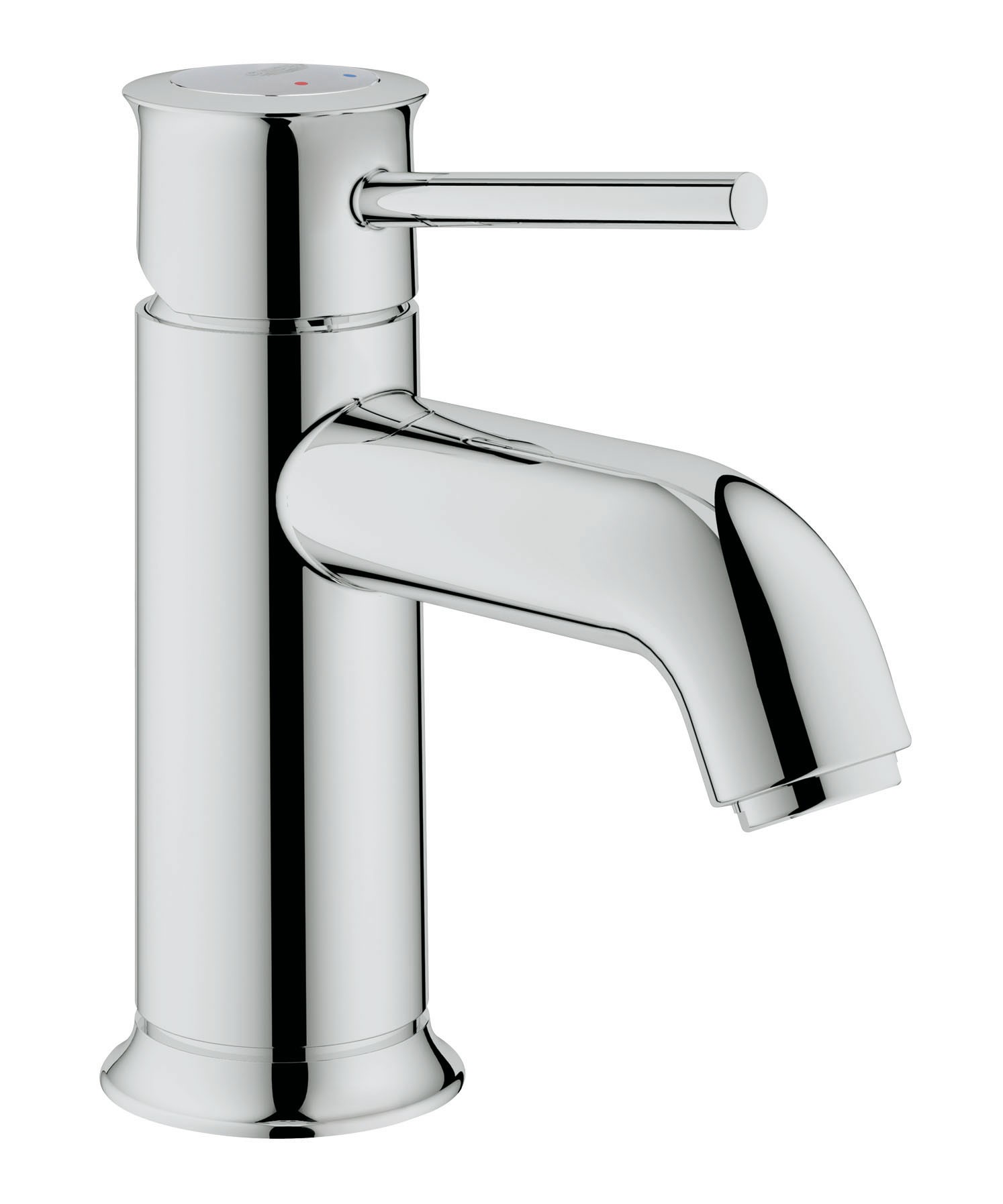 Смеситель для умывальника (раковины) Grohe BauClassic 23162000 хром латунь фото №1