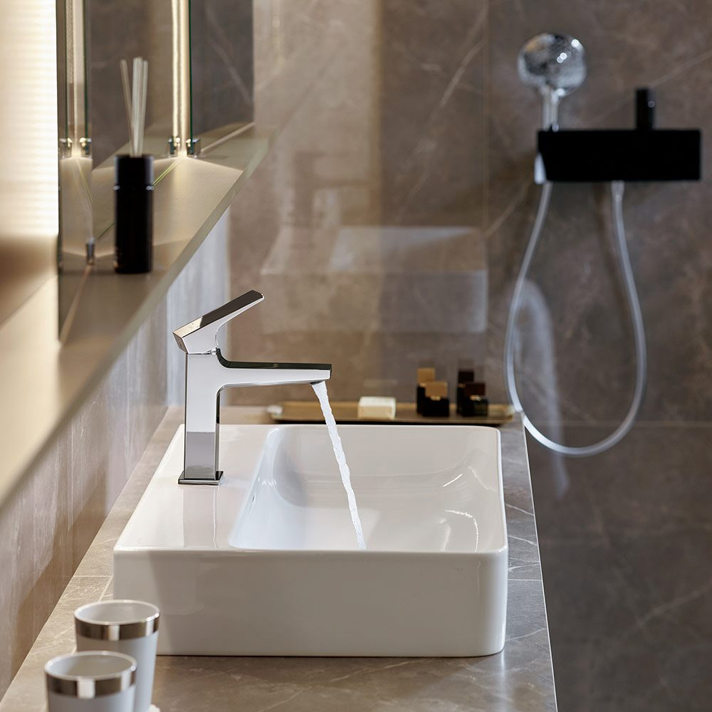 Смеситель для умывальника (раковины) Hansgrohe Metropol 32500000 хром латунь фото №2