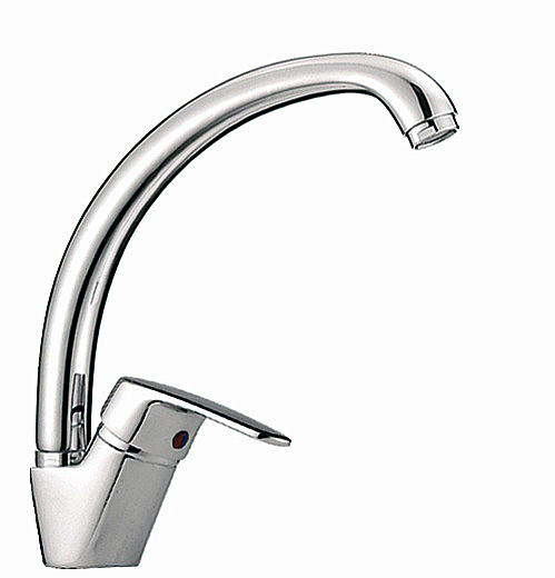 Смеситель для кухни (мойки) Ledeme H16 L4116 хром латунь фото №1
