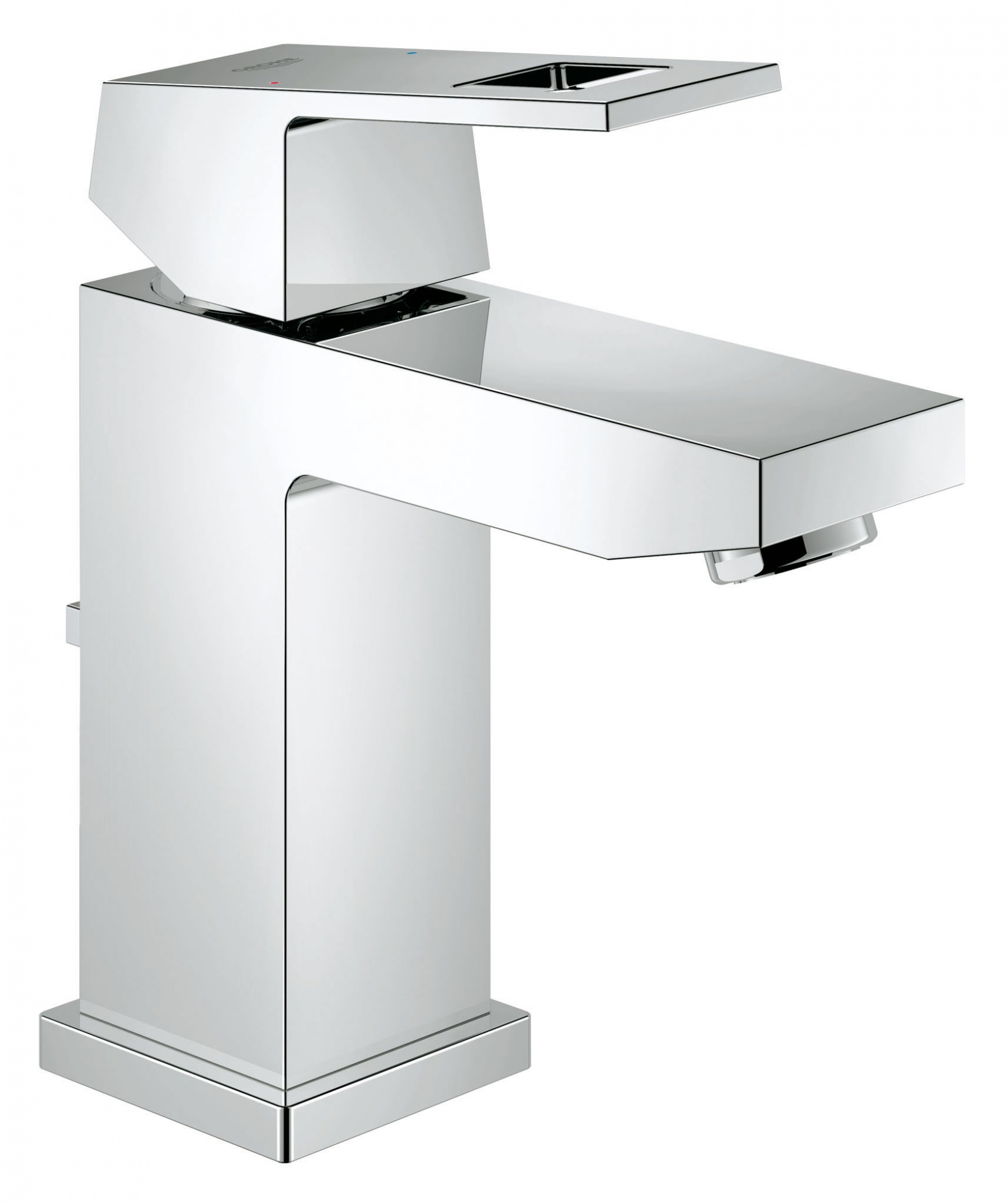 Смеситель для умывальника (раковины) Grohe Eurocube 23127000 хром латунь фото №1