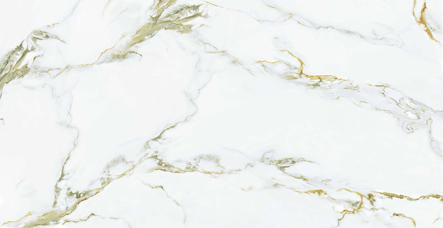 Плитка керамогранит 120х60 Azario Calacatta Gold светло-серая фото №3