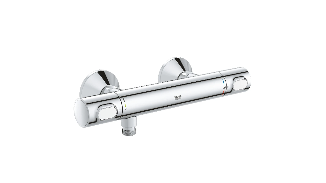 Смеситель для душа термостат Grohe Grohtherm 34793000 хром латунь фото №1