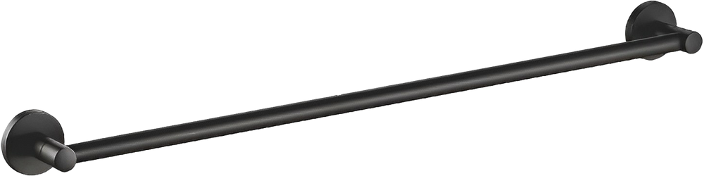Полотенцедержатель штанга 62,5 см Haiba HB87 HB8701 чёрный фото №1