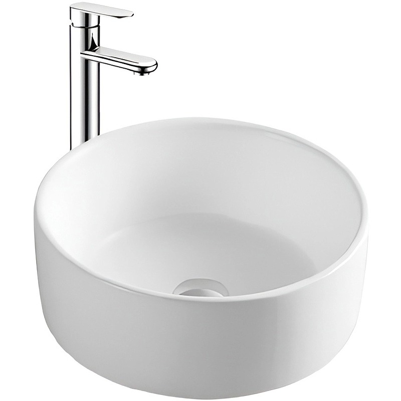 Раковина (умывальник) Aquatek 40x40 накладная (чаша на столешницу) AQ5118-MW фото №1