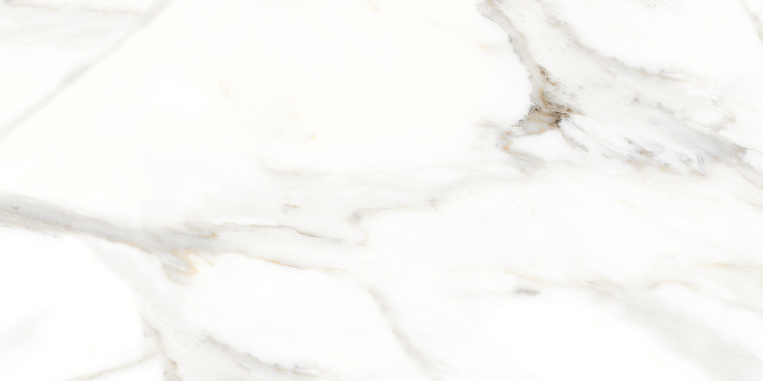 Плитка керамогранит 120х60 Azario Carrara Gold светло-бежевая фото №2