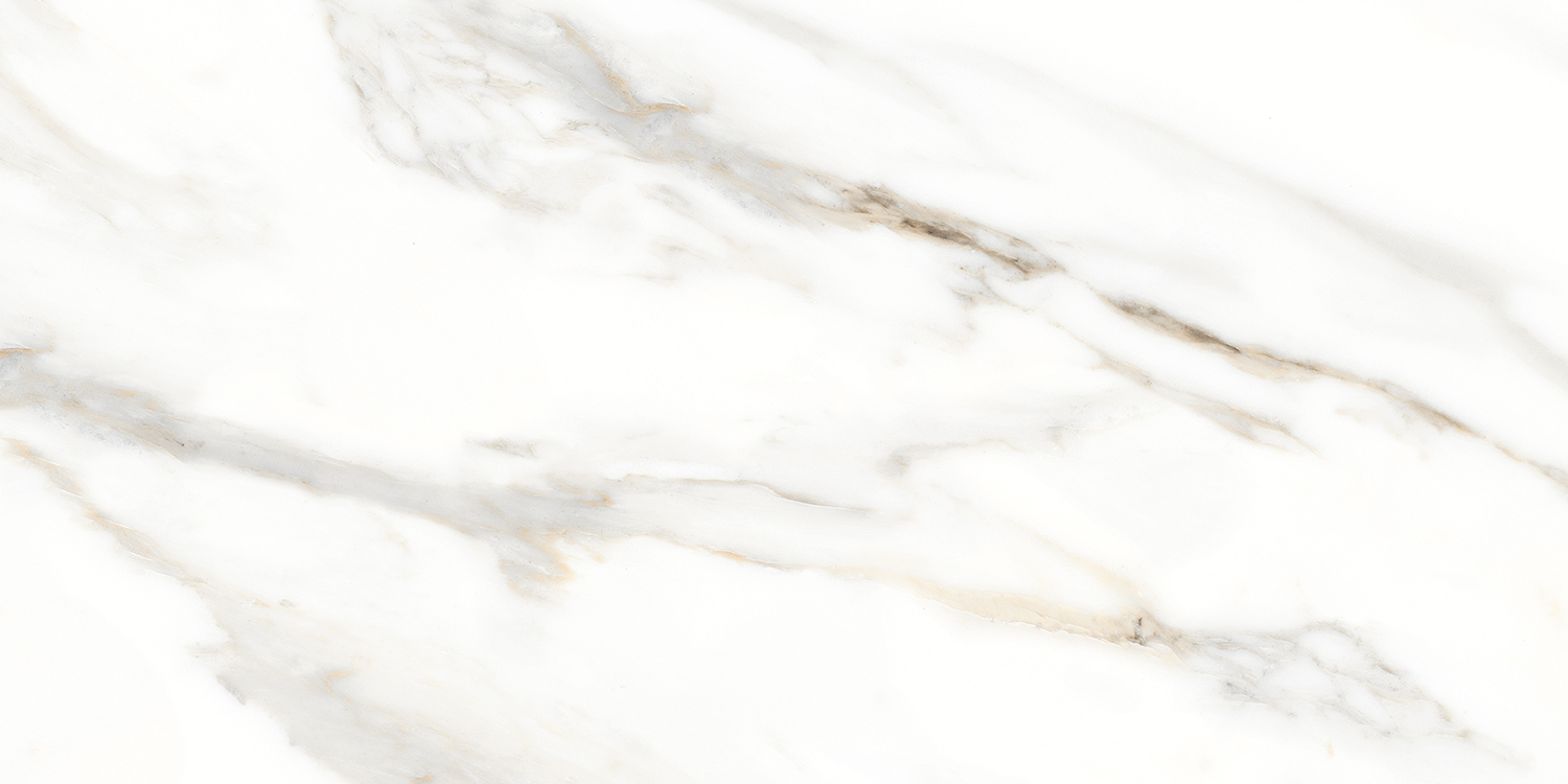Плитка керамогранит 120х60 Azario Carrara Gold светло-бежевая фото №7