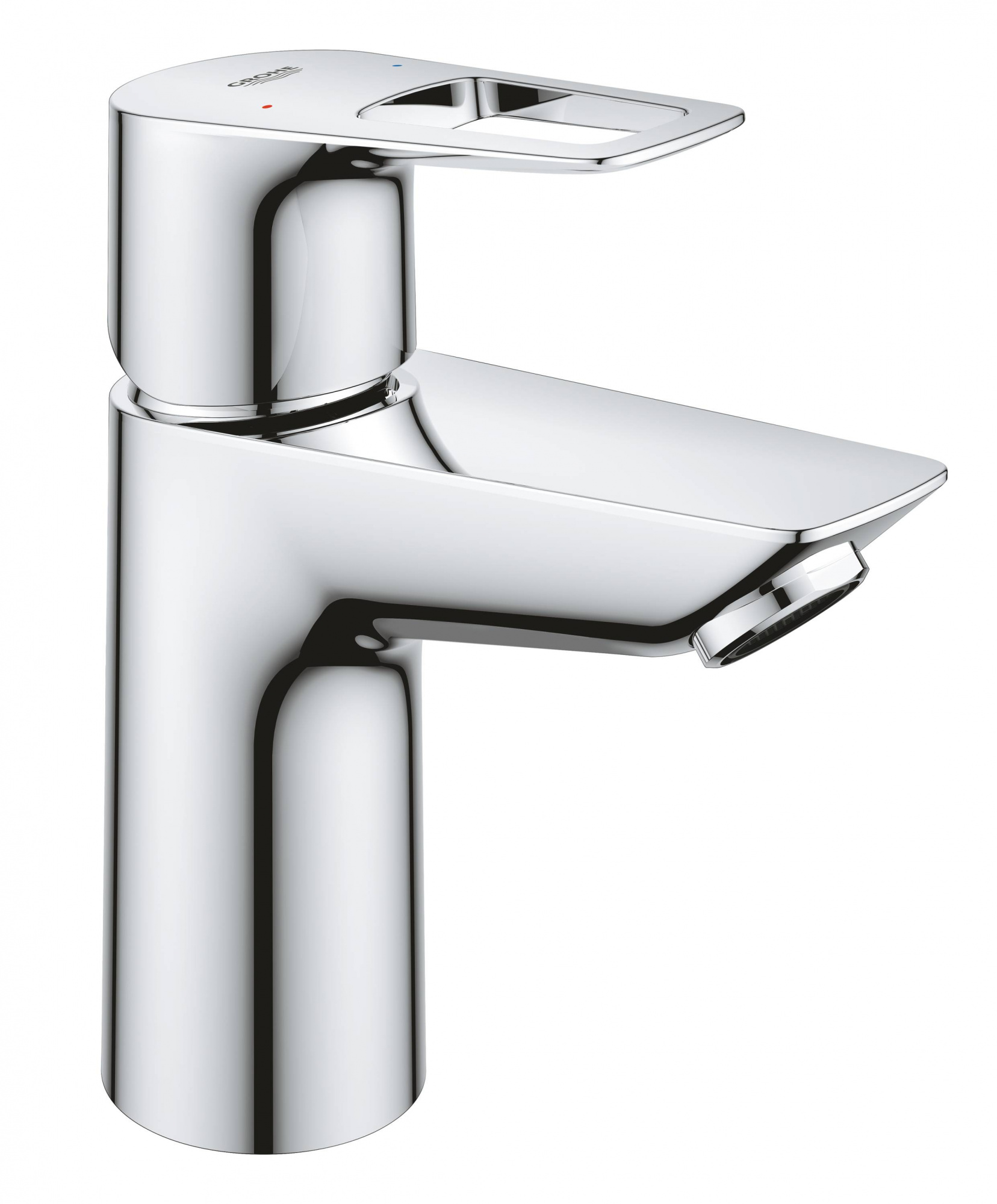 Смеситель для умывальника (раковины) Grohe BauLoop 23337001 хром латунь фото №1