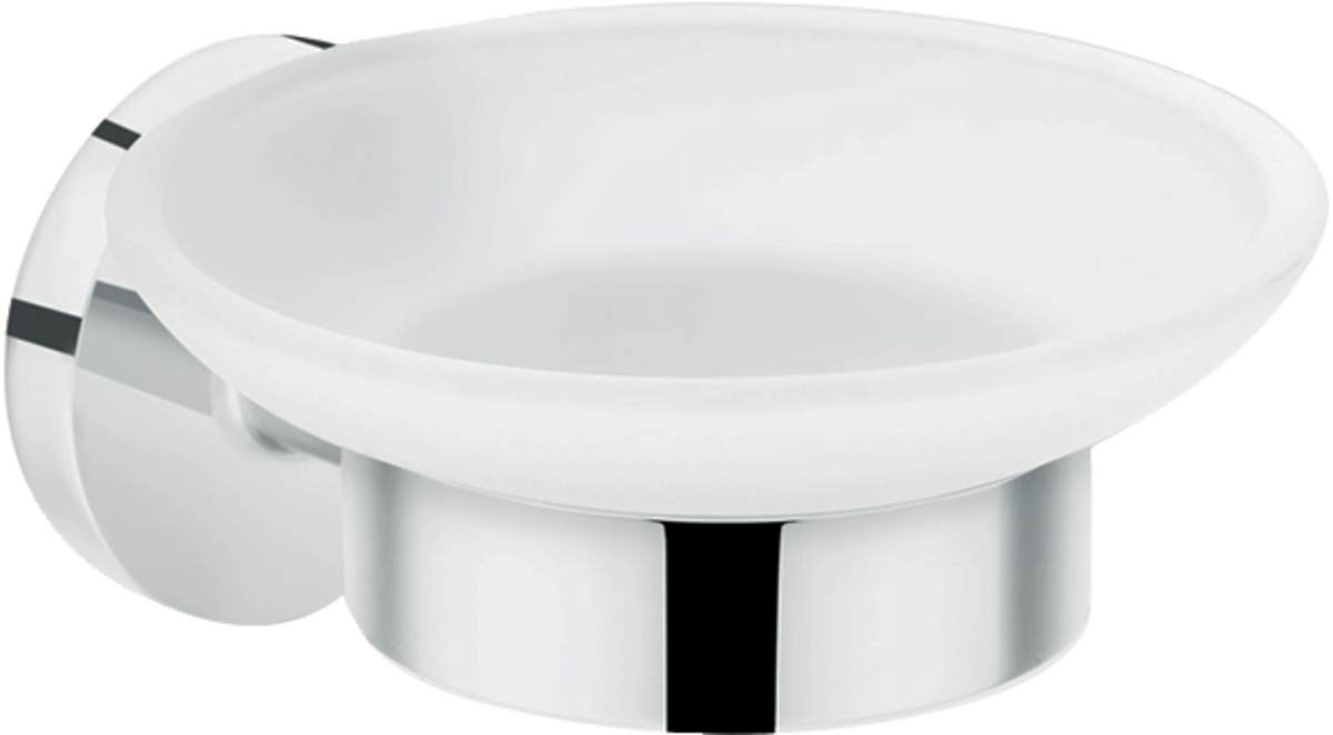 Держатель для мыла стекло мат. Hansgrohe Logis Universal 41715000 хром фото №1