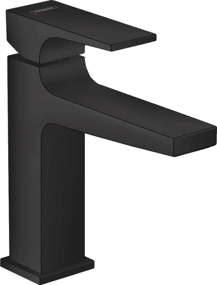Смеситель для умывальника (раковины) Hansgrohe Metropol 32507670 чёрный латунь фото №1
