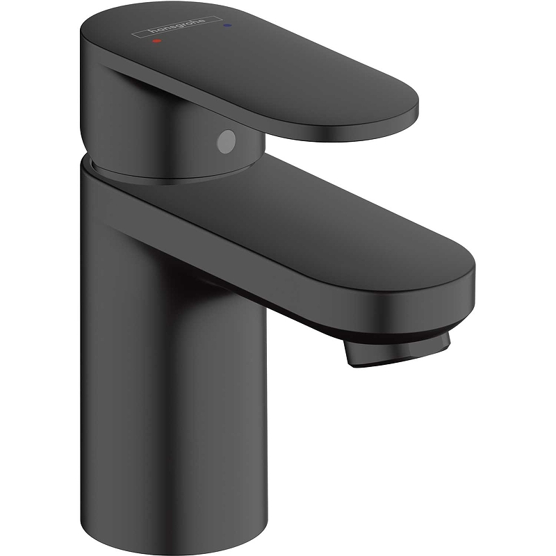 Смеситель для умывальника (раковины) Hansgrohe Vernis Blend 71550670 чёрный латунь фото №1