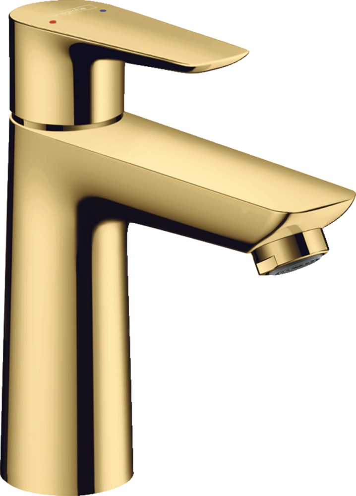 Смеситель для умывальника (раковины) Hansgrohe Talis E 71710990 золото латунь фото №1