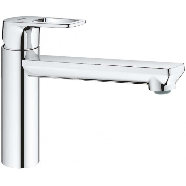 Смеситель для кухни (мойки) Grohe BauLoop 31706000 хром латунь фото №1