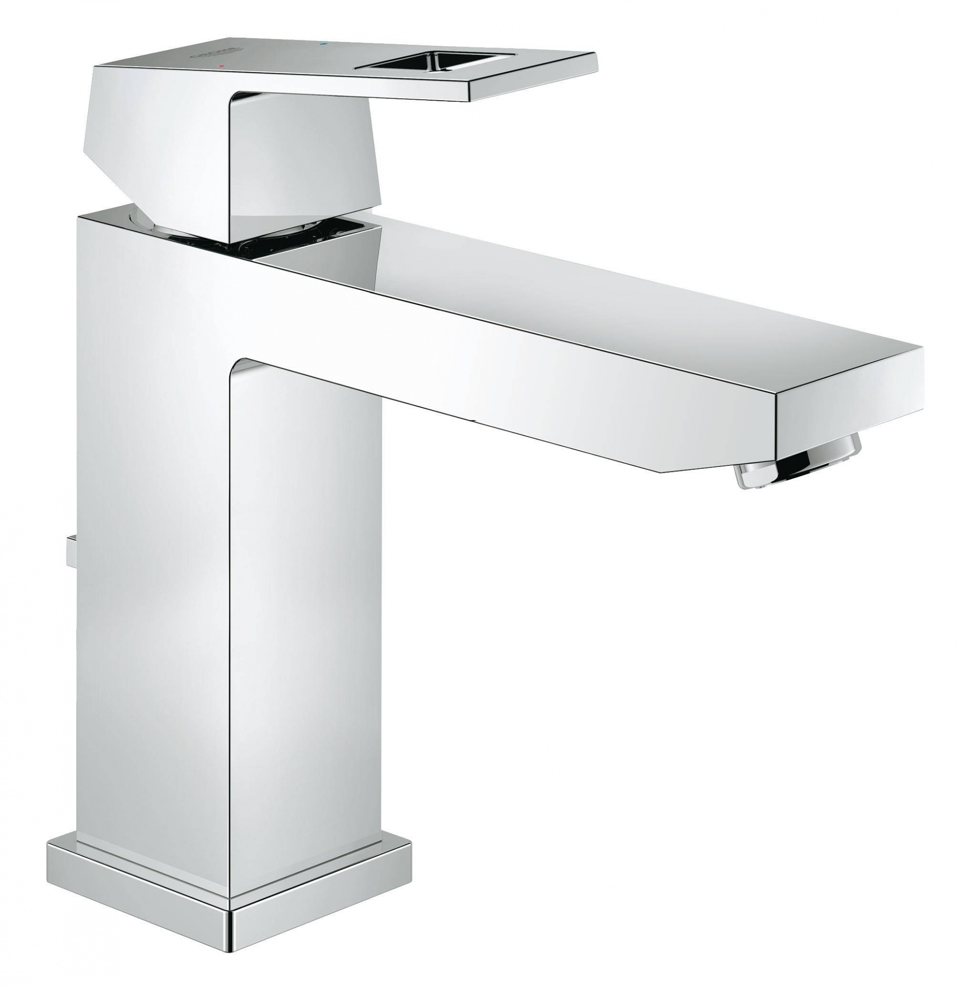 Смеситель для умывальника (раковины) Grohe Eurocube 23445000 хром латунь фото №1
