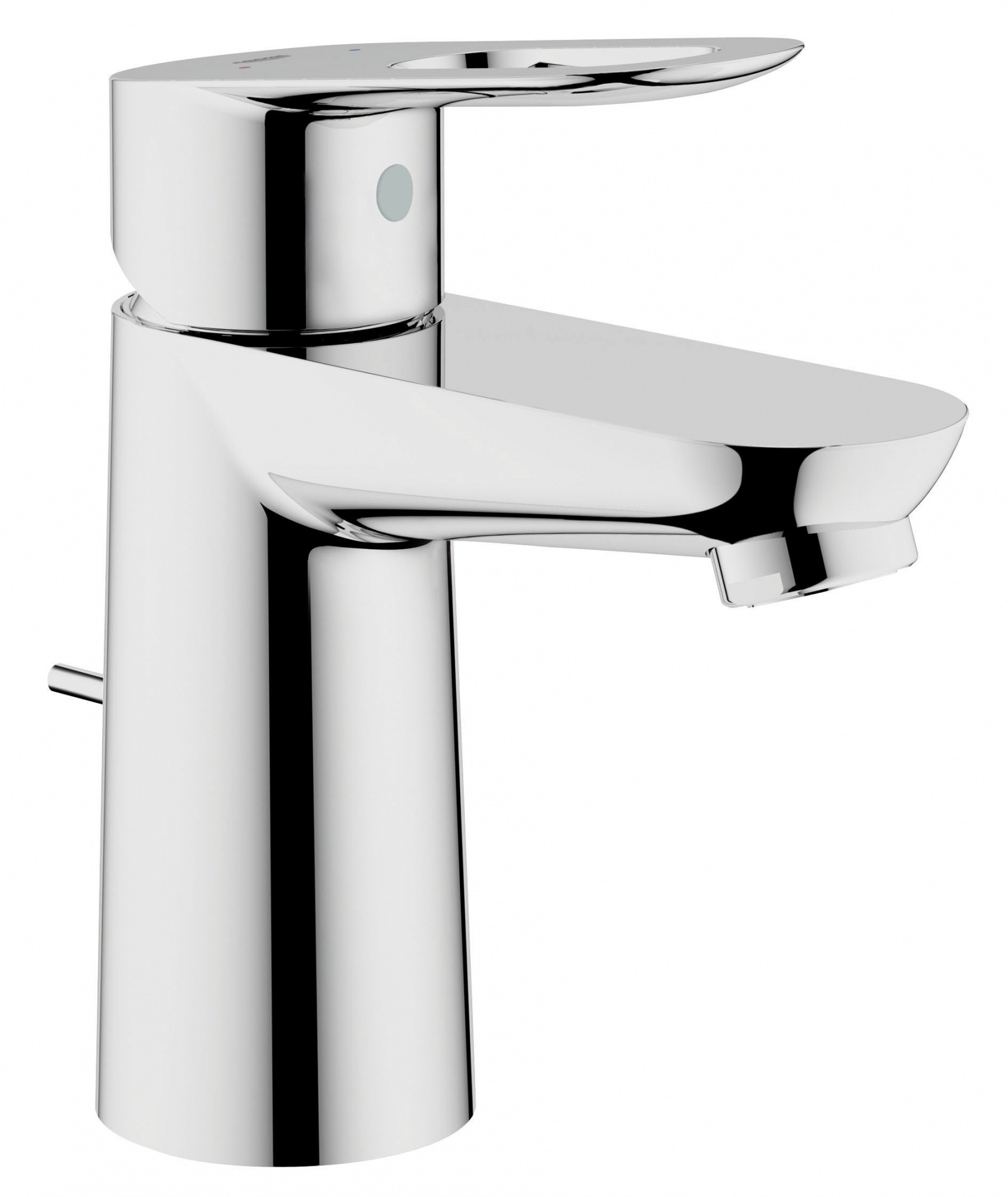 Смеситель для умывальника (раковины) Grohe BauLoop 23335000 хром латунь фото №1