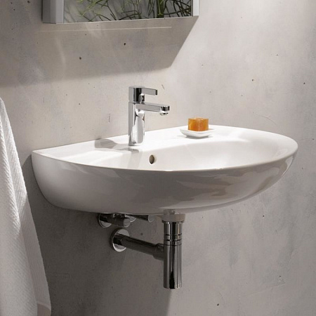 Раковина (умывальник) Geberit Renova Nr.1 65 подвесная 223065000 фото №2