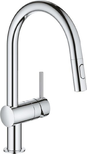 Смеситель для кухни (мойки) Grohe Minta 32321002 хром латунь фото №1