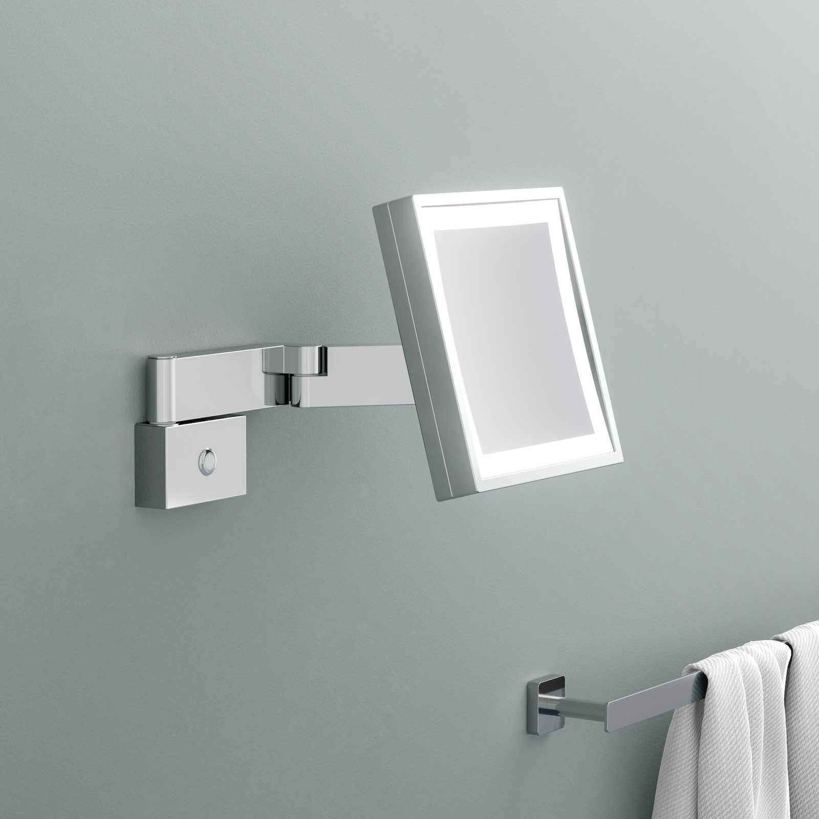 Зеркало косметическое увеличительное Timo Selene 10076/00 хром фото №3