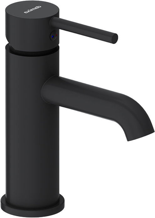 Смеситель для умывальника (раковины) Damixa Scandinavian Pure 360210300 чёрный латунь фото №1
