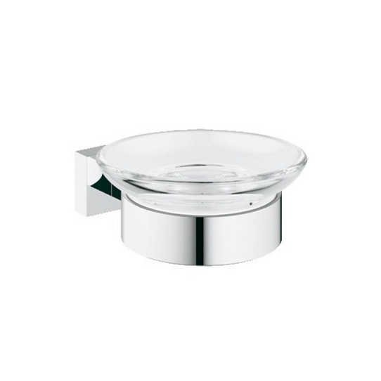 Держатель для мыла стекло Grohe Essentials Cube 40754001 хром фото №1
