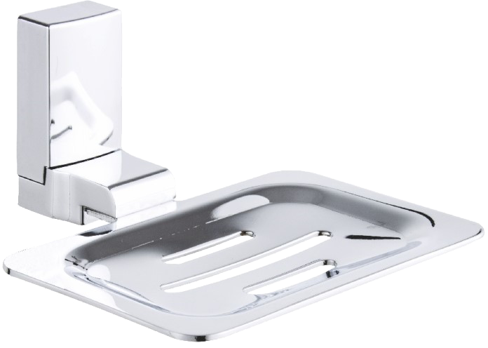 Держатель для мыла решётка металл. Haiba HB88 HB8802-1 хром фото №1