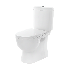 Унитаз-компакт напольный Sanita Luxe Art Comfort с гигиенич.покрытием сид.дюр. микролифт WC.CC/Art/2-DM/WHT.G/S1
