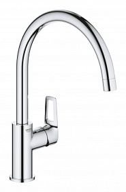 Смеситель для кухни (мойки) Grohe BauLoop 31232001 хром латунь