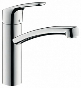 Смеситель для кухни (мойки) Hansgrohe Focus E2 31806000 хром латунь Водяной