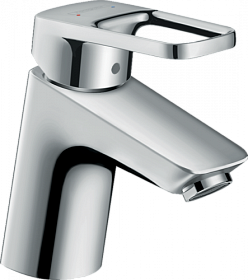 Смеситель для умывальника (раковины) Hansgrohe Logis Loop 71150000 хром латунь