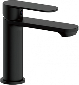 Смеситель для умывальника (раковины) Haiba HB590-7 HB10590-7 чёрный латунь