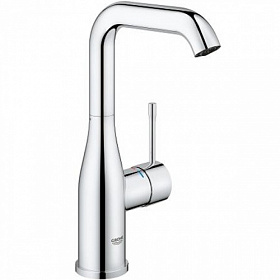 Смеситель для умывальника (раковины) Grohe Essence New 23541001 хром латунь Водяной