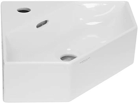 Раковина (умывальник) Sanita Luxe Line 35 подвесная WB.CR/Line/35-C/WHT.G/S1 Водяной