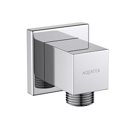 Шланговое подключение для душа Aquatek AQ2458CR латунь хром