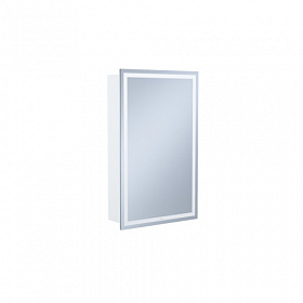 Зеркало-шкаф Iddis Zodiac 50 белое LED подсветка ZOD5000i99 Водяной