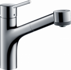 Смеситель для кухни (мойки) Hansgrohe Тalis S 32841000 вытяжной излив хром латунь