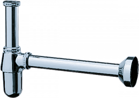 Сифон для раковины вып. 1 1/4" х 32 Hansgrohe хром круглый без выпуска 52010000