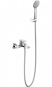 Смеситель для ванны/душа (короткий излив) Aquatek Лира AQ1449CR хром латунь