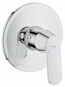 Смеситель для душа внеш. и скрытая часть (в сборе) Grohe Eurosmart Cosmopolitan 32880000 хром латунь Водяной