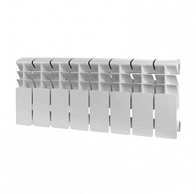 Радиатор биметалл Rommer Plus BM 200 8 секц. RBM-3210-020008