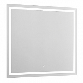 Зеркало Акватон Уэльс 100 белое с подогревом LED подсветка 1A208002WA010 Водяной
