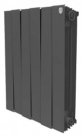 Радиатор биметалл Royal Thermo PianoForte Noir Sable 500 6 секц.