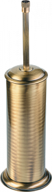 Ерш для унитаза напольный Boheme Royal Cristal 10928-BR-B латунь бронза