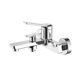 Смеситель для ванны/душа (короткий излив) Iddis Parker PARSB02i02WA хром латунь Водяной