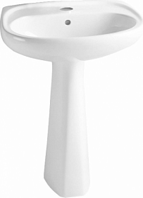 Раковина (умывальник) Vitra Normus 55 подвесная 9600B003-7650 Водяной