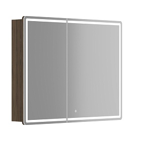 Зеркало-шкаф Sancos Mirror 99х74 дуб чарльстон LED подсветка MI100ECH