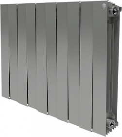 Радиатор биметалл Royal Thermo PianoForte Silver Satin 500 10 секц. RTPNSS50010
