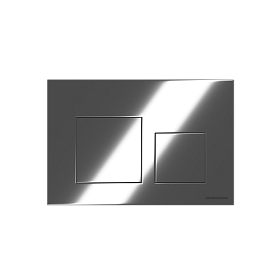 Кнопка смыва (клавиша) для инсталляции Ceramica Nova Balance Square прямоугольная хром глянец глянец CN12-002CH