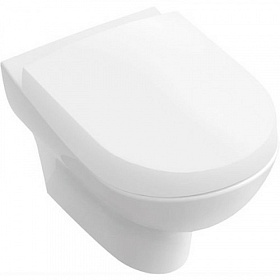 Унитаз подвесной Villeroy&Boch My Nature безободковый смыв с гигиенич.покрытием сид.отдельно 561010R1