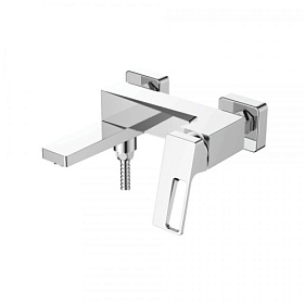 Смеситель для ванны/душа (короткий излив) Ledeme H92 L 3192 хром латунь