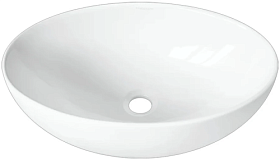 Раковина (умывальник) Sanita Luxe Ringo 55 накладная (чаша на столешницу) WB.CT/Ringo/53-N.Slim/WHT.G/S1 Водяной