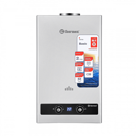 Водонагреватель Thermex B 20 D (Silver) газовый проточный